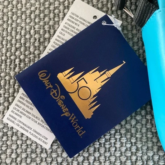 Disney 50th Anniversary characters in teacups crossbody handbag - Picture 3 of 10